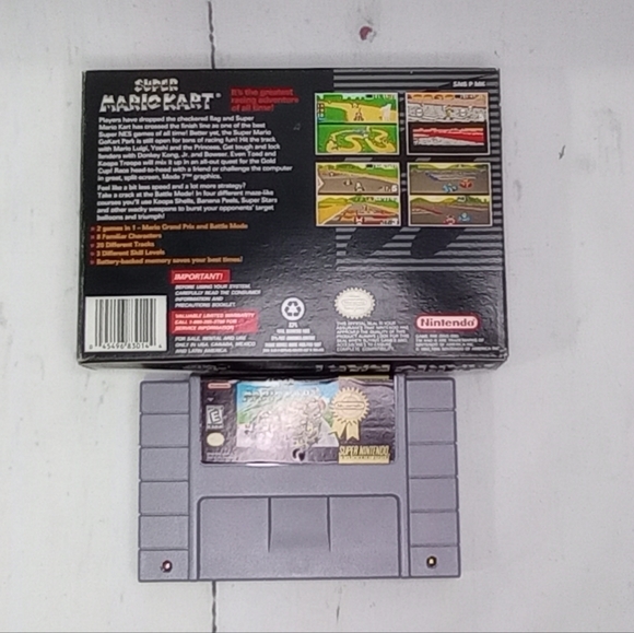 SUPER NES SUPER MARIO KART - Picture 8 of 11